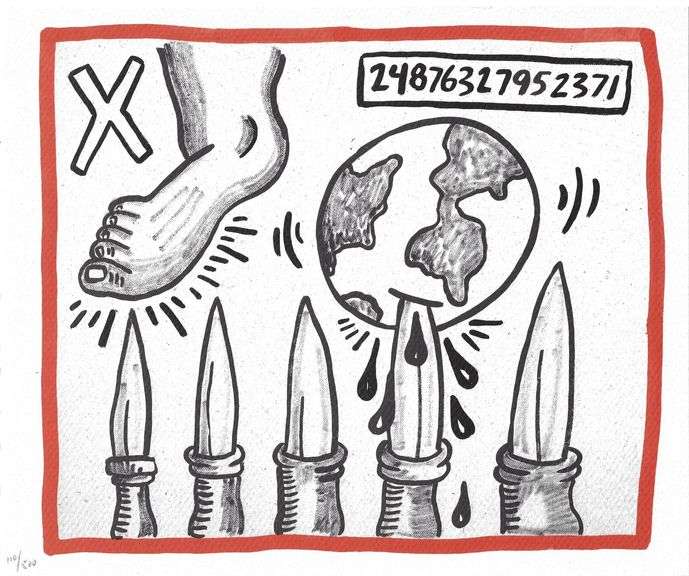 Untitled (from Against All Odds, 20 Drawings), 1989/1990