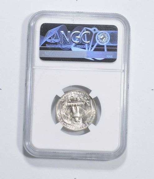 MS66 1939 Washington Quarter NGC