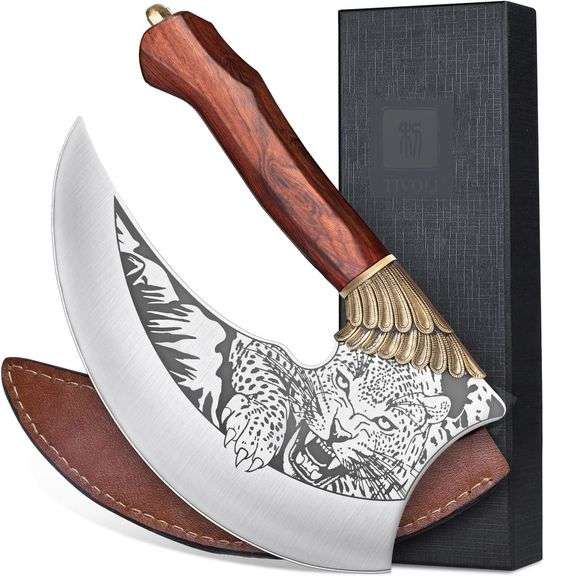 Viking Handcrafted Ulu Axe