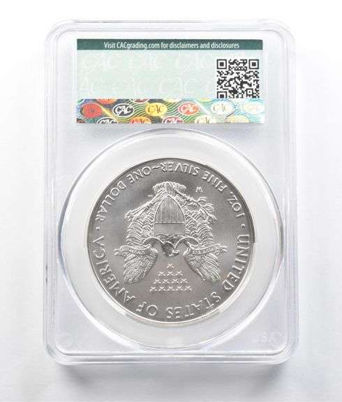 2016-W Burnished Silver Eagle Annual Dollar Set MS70 CAC CACG