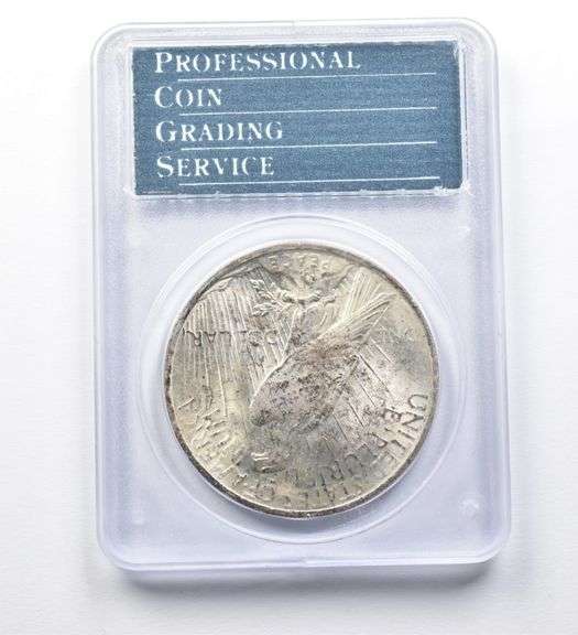 1923 Peace Silver Dollar MS64 PCGS Rattler