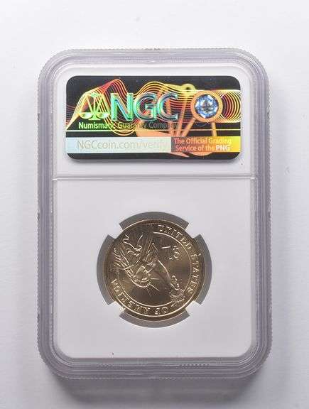 MS69 2008-P Andrew Jackson Presidential Annual Dollar Coin Set NGC