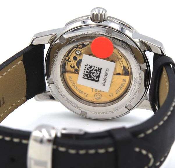 Tissot PRC 200 auto quartz 38mm black dial watch