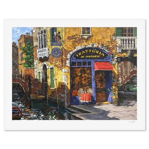 Trattoria on the Water by Viktor Shvaiko