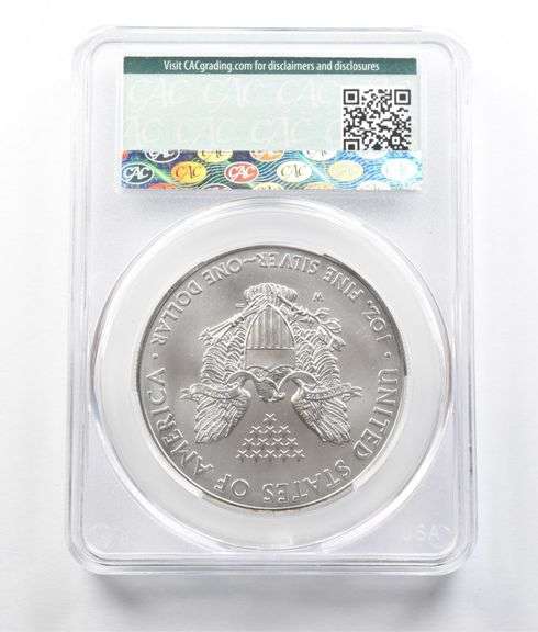 2014-W Burnished Silver Eagle Annual Dollar Set MS70 CAC CACG