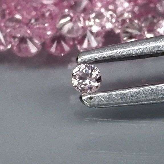 Rare heated only 3.01ct pink Sapphire set