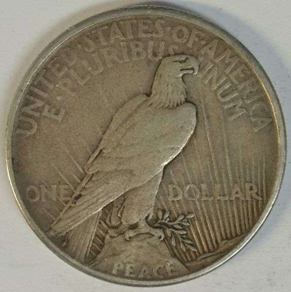 Sharper scarce 1921 Peace Silver Dollar. First year of issue