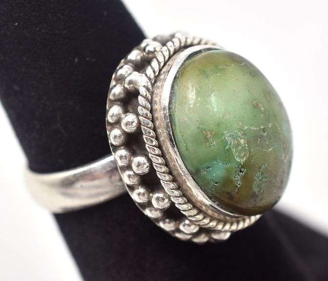 Turquoise Gemstone Ring in Sterling Silver