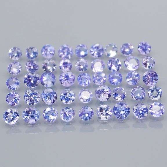 Stunning 3.36ct diamond cut Tanzanite set