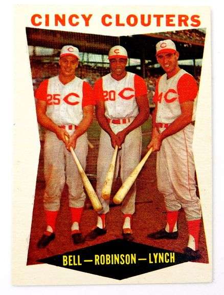 Cincy Glouters, Bell-Robinson-Lynch Baseball Card
