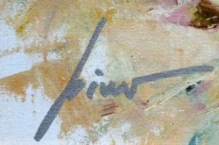 Collectible Pino Signed Giclee,  Cliffside Retreat