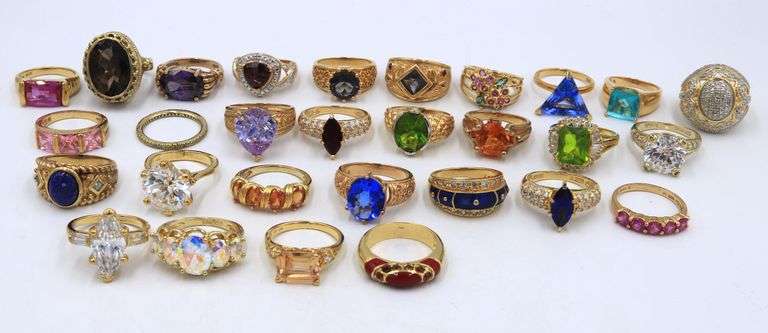 Group lot of Vintage 925 sterling silver rings