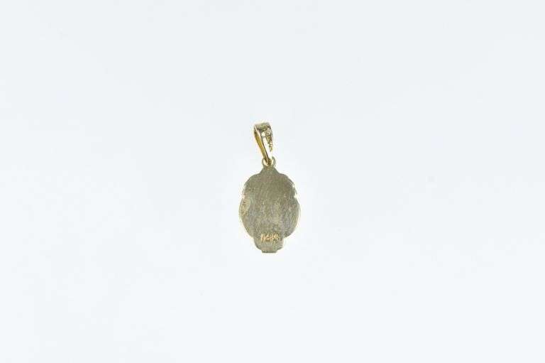 14K Yellow Gold Virgin Mary Three Wisemen Baby Jesus Charm/Pendant