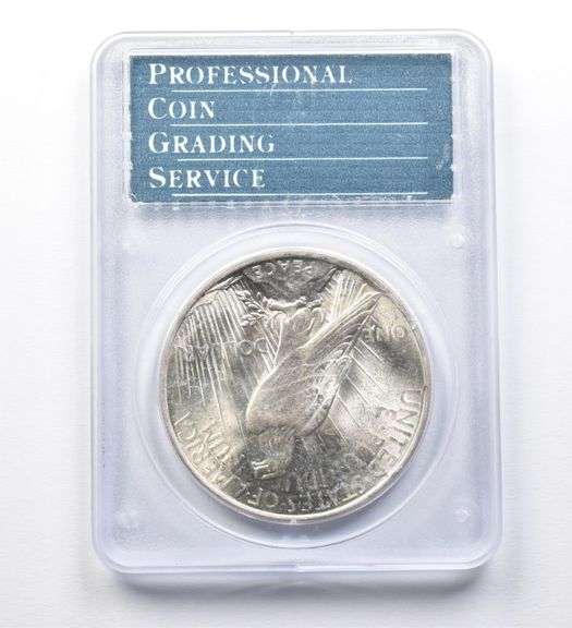 1923 Peace Silver Dollar MS64 PCGS Rattler