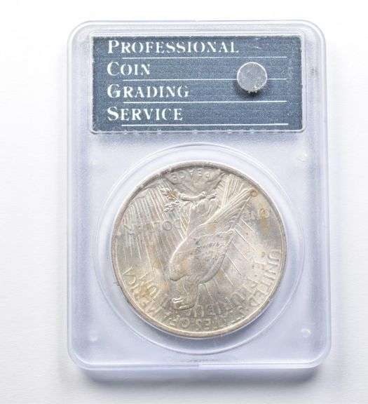1922 Peace Silver Dollar MS64 PCGS Rattler