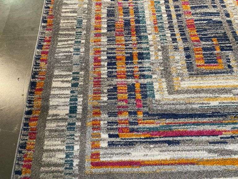 Colorful Modern Design Rug 6x8