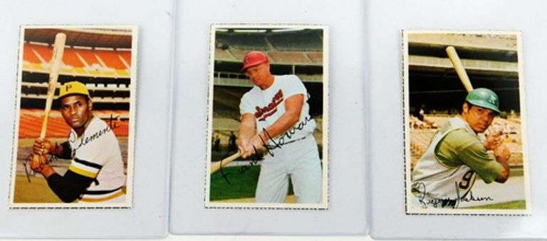 2 Dell 1971 Baseball Cut-Outs