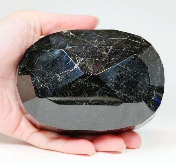 Huge 5,250ct untreated black Tourmaline