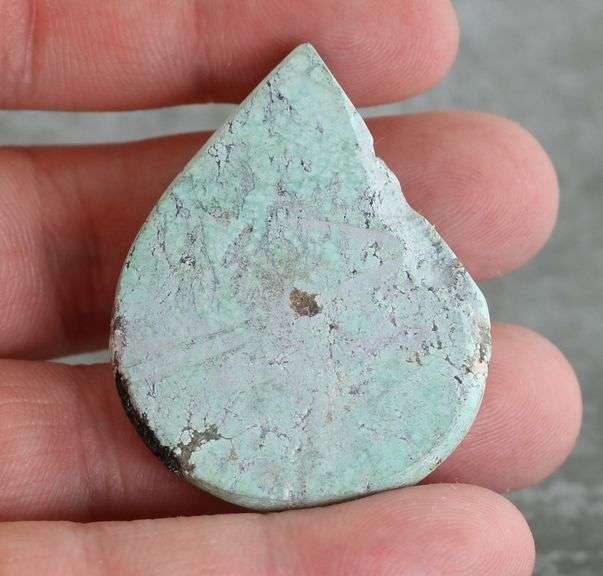 Wonderful 81.83ct pale blue Turquoise cabochon