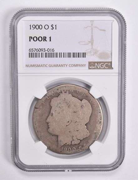 POOR 1 1900-O Morgan Silver Dollar NGC Lowball Low Ball