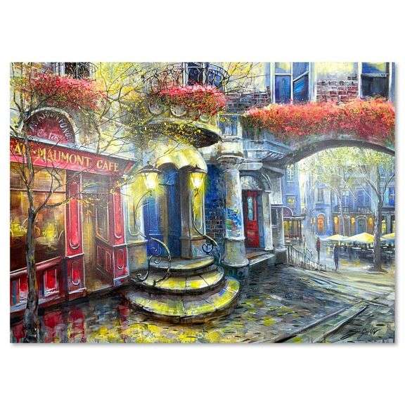 Cafe Maumont by Vadik Suljakov