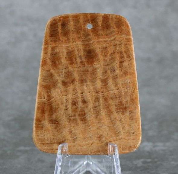 Stunning 79.12ct drilled Calcite cabochon