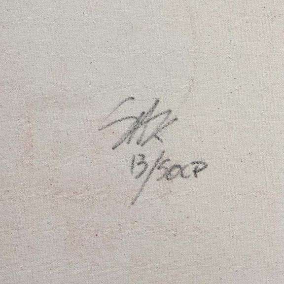 Moses and the Ten Commandments by Steve Kaufman