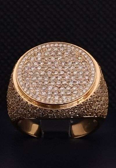 THE DIAMOND HIVE IN 18K ROSE GOLD
