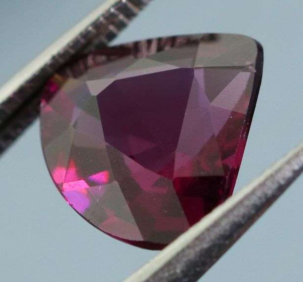 Untreated deep purple 2.04ct Rhodolite Garnet