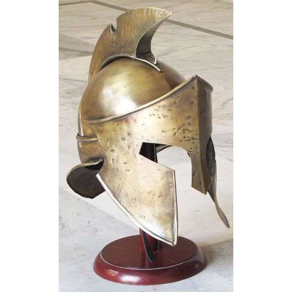 Authentic Spartan Helmet: Collectible 300 Movie Armor
