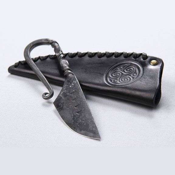 Hand-Forged Medieval Celtic Knife