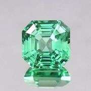 5+Ct Green Sapphire GIE Certified Gemstone