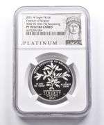 PF70 2021-W $100 American Platinum Eagle 2022 DC Mint HQ Reopening NGC