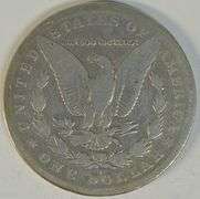 A Rare 1895-S Morgan Silver Dollar. Nice collectible circ