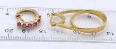 Group lot of Vintage 925 sterling silver earrings