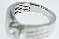 14K White Gold 1.27 Ctw Diamond Illusion Engagement Ring