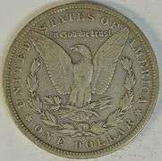 Strong VF+ 1896-S Morgan Silver Dollar. Scarce key date