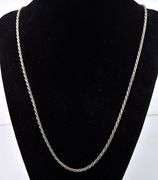 Chain Necklace in Sterling Silver
