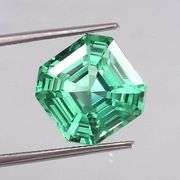 5+Ct Green Sapphire GIE Certified Gemstone