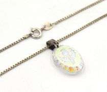 Group lot of vintage 925 sterling silver necklaces