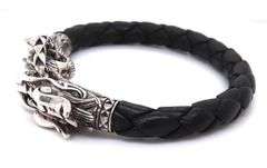 John Hardy Legend Naga double Dragon head bracelet