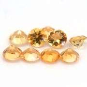Ravishing 11.49ct top golden eye clean Citrine set
