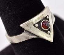 Pink Topaz Gemstone Ring in Sterling Silver