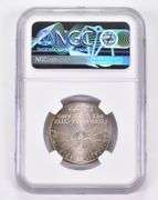 MS66 1963 Vatican 500 Lire Silver Sede Vacante NGC Toned!