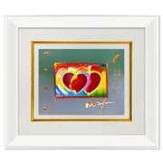 Two Hearts by Peter Max