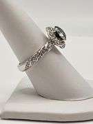 Dynamic 2.85 Ct VVs1 Golden Amber Green Lab Diamond Ring