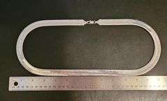 Impressive 57 Gram 14 Kt Tri-Layered .925 Sterling Silver Plate Herringbone Necklace