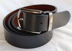Fine Quality Reversable Leather Belt, Made In Italy