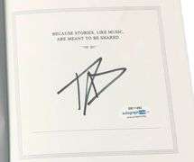 Dave Grohl Autographed The Storyteller Hardcover 1st Edition Book ACOA
