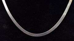 Chain Link Necklace in Sterling Silver